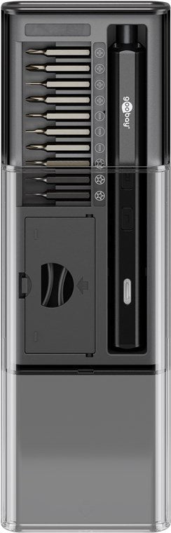 Goobay 77838 Destornillador Eléctrico Y Llave De Impacto Negro