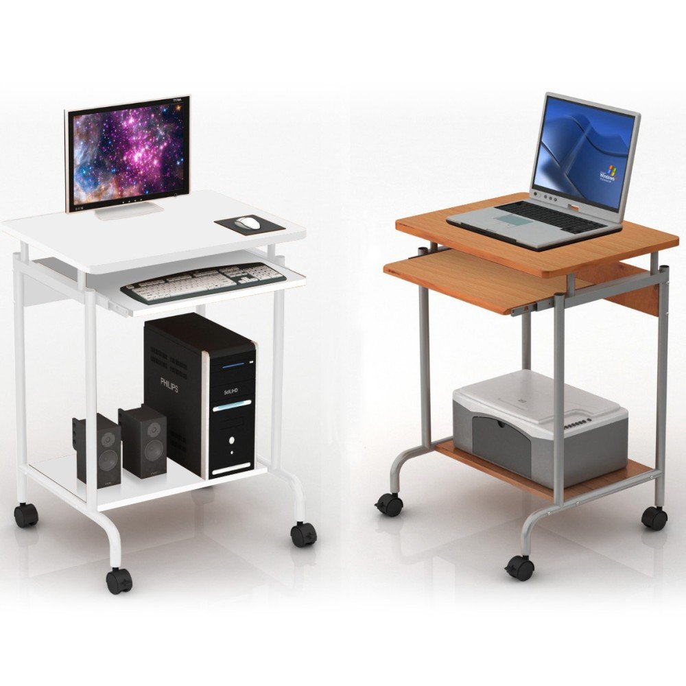 EAN 8051128105926 - Techly ICA-TB S005W escritorio para ordenador Blanco imagen 5