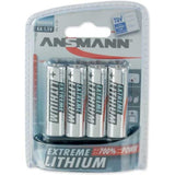 Ansmann Extreme Lithium Mignon Aa Lr 6 1512-0002