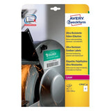 Avery L7916-10 Etiqueta Autoadhesiva Blanco Rectángulo Permanente 20 Pieza(S)