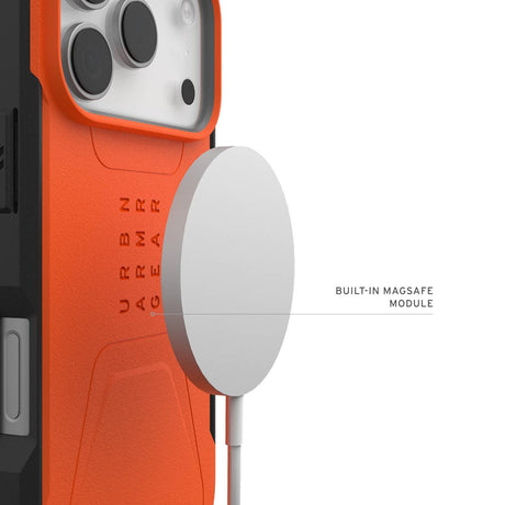 EAN 840283925504 - Urban Armor Gear Civilian funda para teléfono móvil 16 cm (6.3") Naranja imagen 3