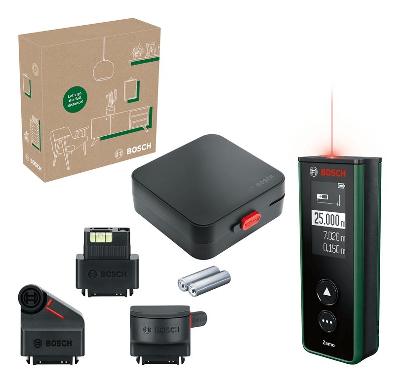 EAN 4053423245332 - Bosch 06036729Z1 telémetro Medidor láser de distancias Negro, Verde 25 m imagen 1