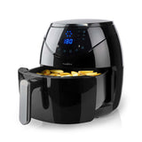 Nedis Freidora De Aire Caliente  4.6 L  Minutero: 60 Min  Digital  Negro