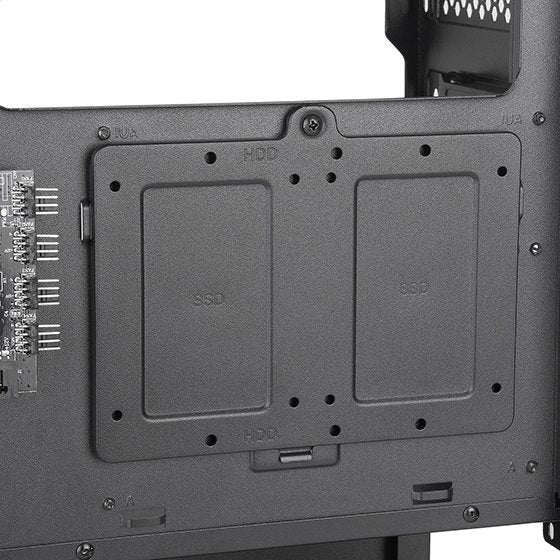 Caja Pc Silverstone Sst-Fa511z-Bg Fara 511z Midi Tower Negro