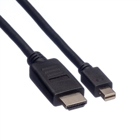 EAN 7611990134038 - ROLINE 11.04.5792 adaptador de cable de vídeo 3 m Mini DisplayPort Negro imagen 3