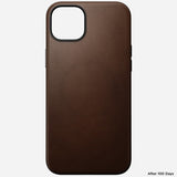 EAN 0856500016108 - Nomad Modern Leather Case funda para teléfono móvil 17 cm (6.7") Marrón imagen 3