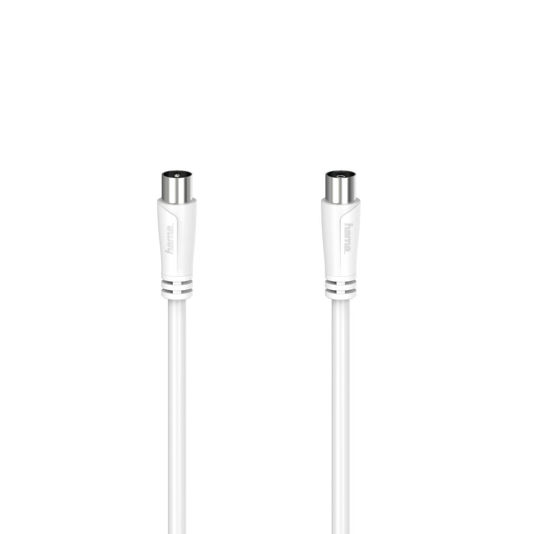 Hama Essential Cable Coaxial De Antena Macho/Hembra - Longitud 20m- Doble Blindaje - Apantallamiento 90db - Impedancia