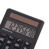 Calculadora  Maul Eco 250 Bolsillo Básica Negro