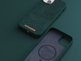 EAN 8720574620856 - Njord byELEMENTS Salmon Leather Magsafe funda para teléfono móvil 17 cm (6.7") Verde imagen 19