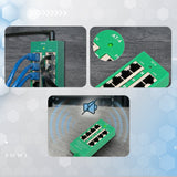 Extralink Active Poe Injector 4 Port Gigabit 802.3at/Af Mode A