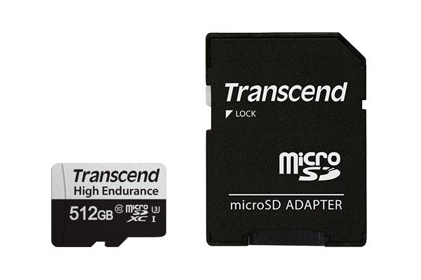 Sd-Card Micro 512gb Transcend Bis 100 60mb S S W Adaptador Uhs-I U3