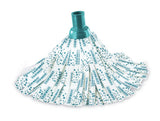 Fregona Leifheit 56792  Metal, Plástico, Viscosa Turquesa, Blanco