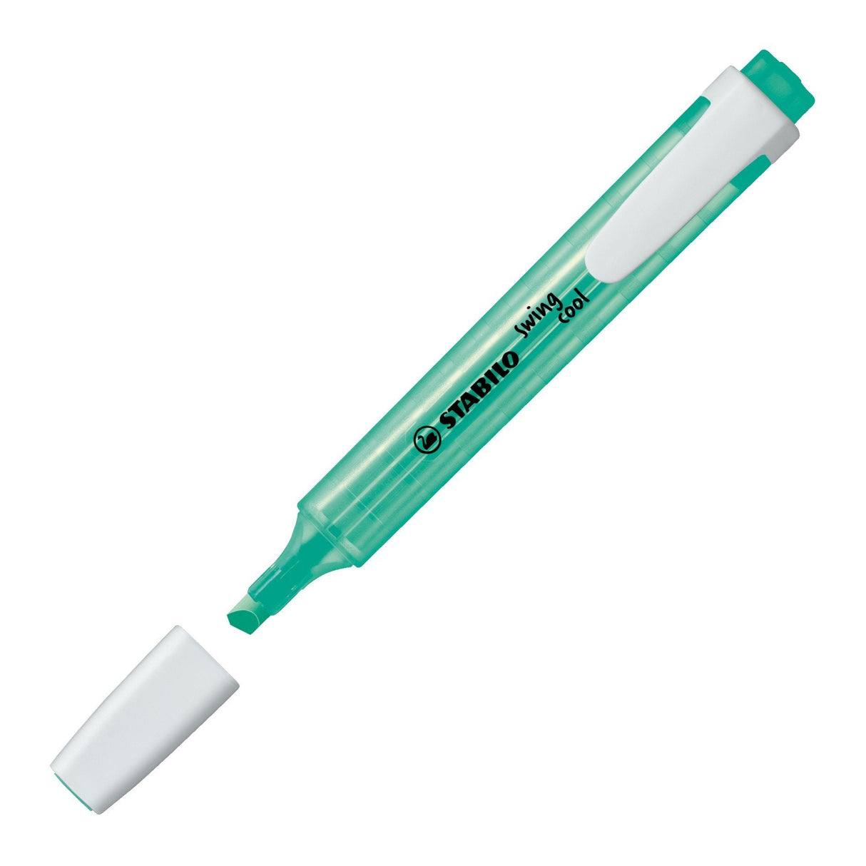 Stabilo Swing Cool Marcador Fluorescente Turquesa -10u-