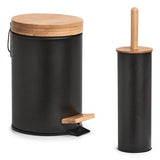 Zeller Present Abfalleimer, Negro 3l
