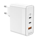 Aisens Cargador Gan 100w - 2xusb-C Pd3.0 Qc4.0 Qc5.0 - 1xusb-A Qc3.0 - Blanco