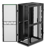 Apc Netshelter Sx Gen 2 Rack Armario 1991 Al X 750 An X 1200 P Mm Con Laterales Para Suelo Negro 42u 19" Conforme A La Taa