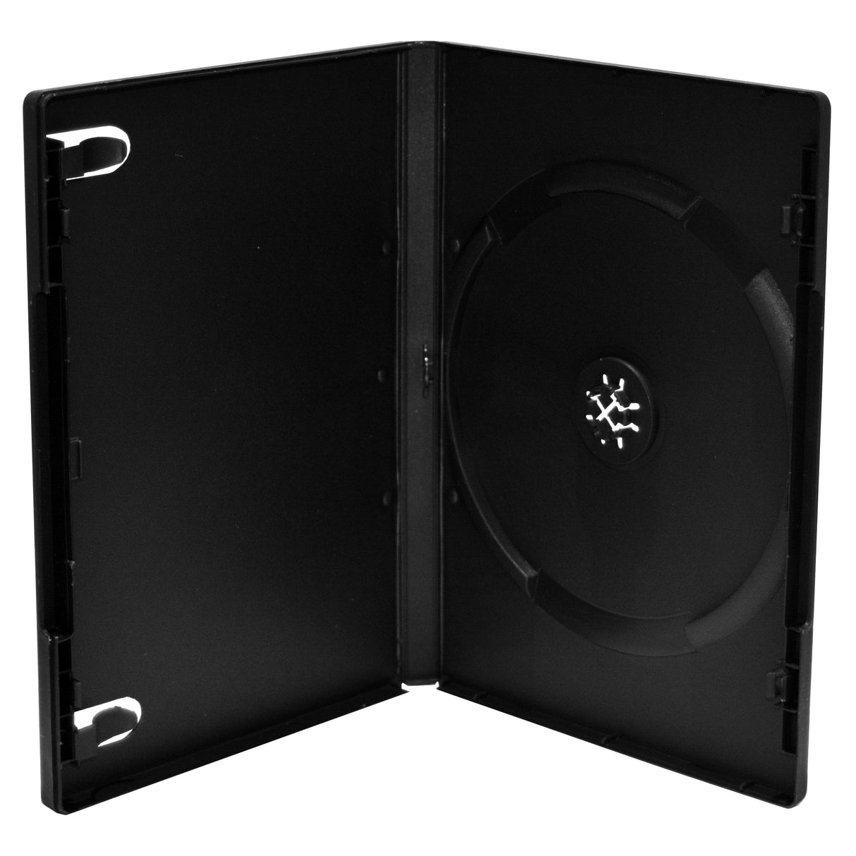 Mediarange Box11-M Funda Para Discos Ópticos Funda De Dvd 1 Discos Negro 50uds