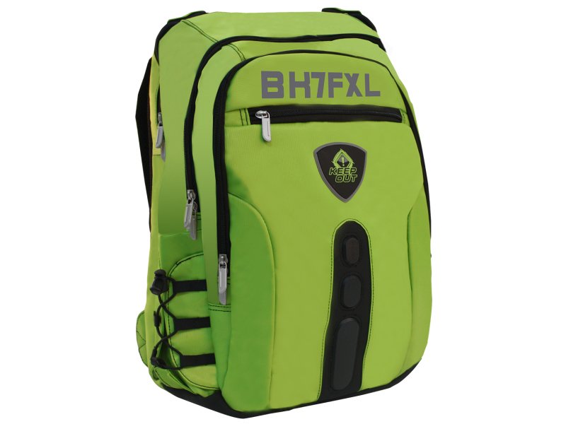 Keep Out Mochila Gaming Bk7 Full Xl  Verde 17"