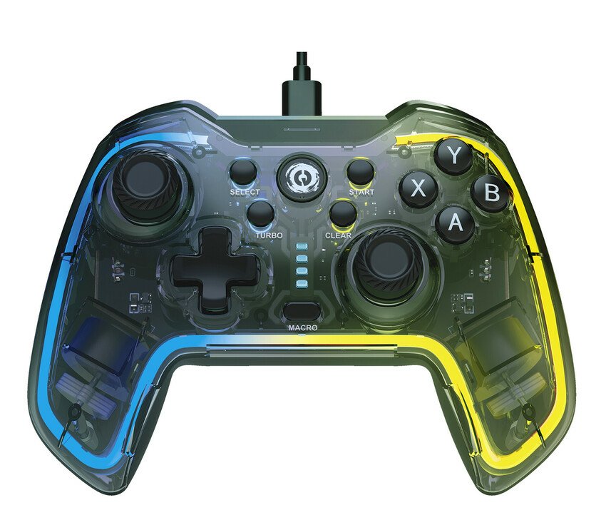 Canyon Gamepad Brighter Gp-02 Conexin Cable Windows/Ps3/Android Media Box/Android Tv/Ninten. Switch