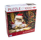 Puzzle 1000 Elementów Swiety Mikolaj W Swoim Domu