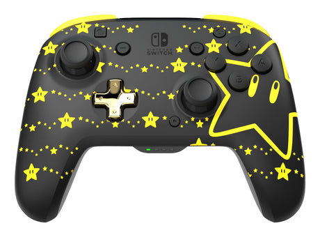 EAN 0708056070885 - PDP REMATCH GLOW Negro, Amarillo Gamepad Analógico/Digital Nintendo Switch, Nintendo Switch OLED imagen 1