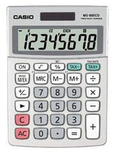 Casio Ms-88eco Calculadora Escritorio Pantalla De Calculadorams-88eco