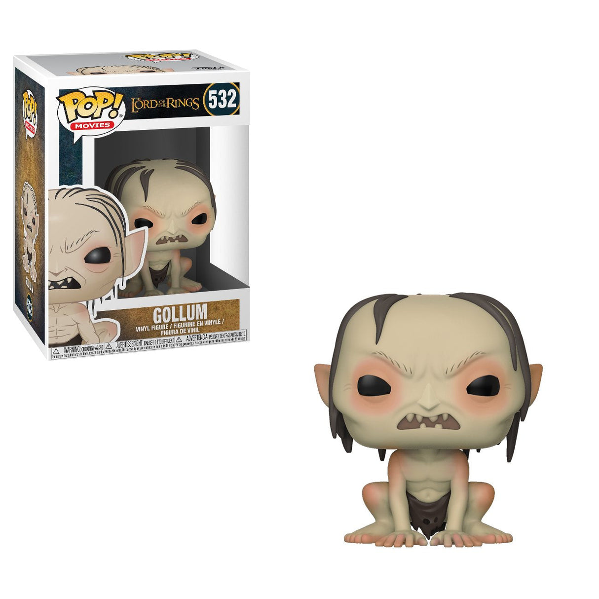 Funko Pop El Seor De Los Anillos Gollum Variocolor Unico Chase