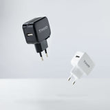 Tooq Cargador De Pared Usb 5v 2.4 A - 1 Puerto Usb - Negro