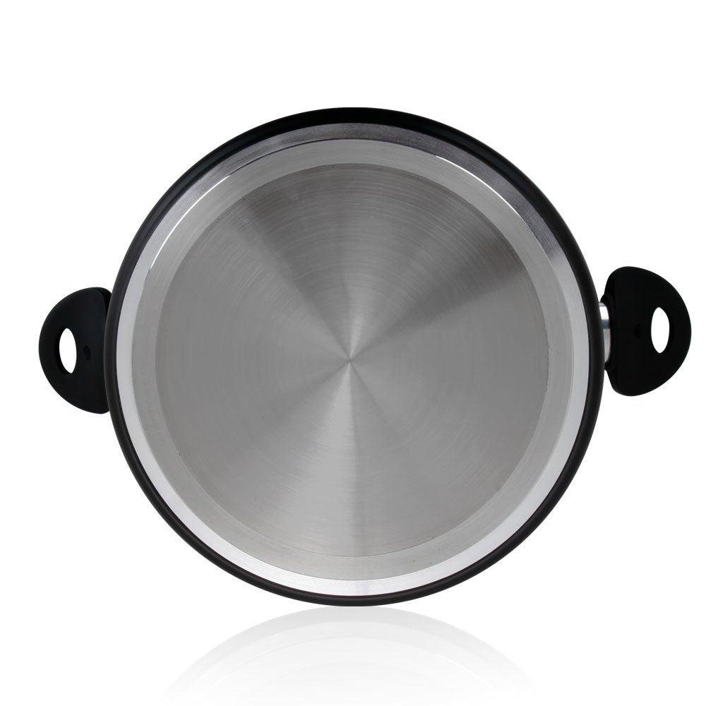 Orbegozo Cfm 2028 Fundicook Cacerola De Aluminio Forjado Con Capacidad De 5.09l - Antiadherente - Facil Limpieza -