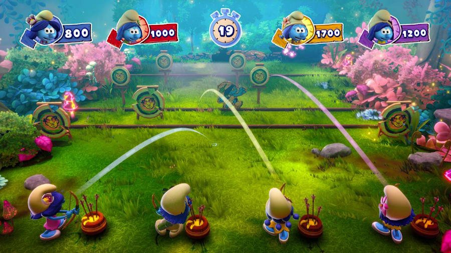 Juego Los Pitufos - Village Party Switch