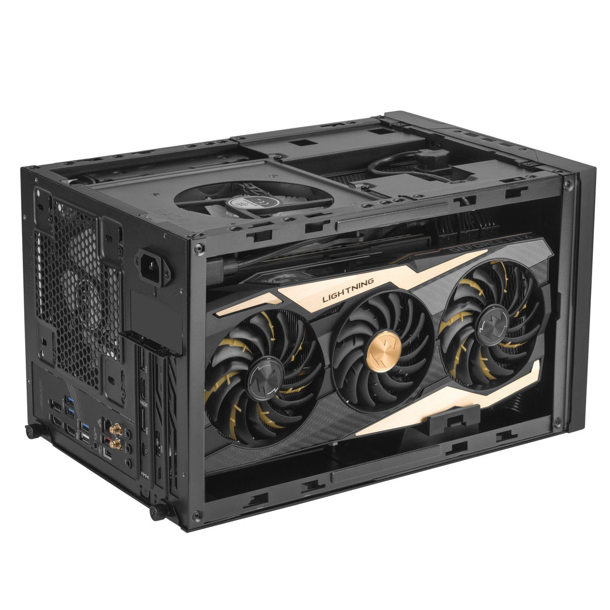 Caja Pc Silverstone Sst-Sg14b, Mini-Itx, Mini-Dtx