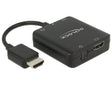 EAN 4043619627844 - DeLOCK 62784 convertidor de audio Negro imagen 1