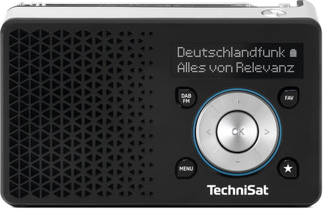 EAN 4019588497108 - TechniSat DIGITRADIO 1 A Portátil Analógico y digital Negro, Plata imagen 1