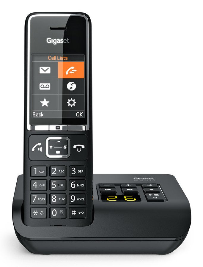 Telefono Gigaset Comfort 550a Black/Chrome