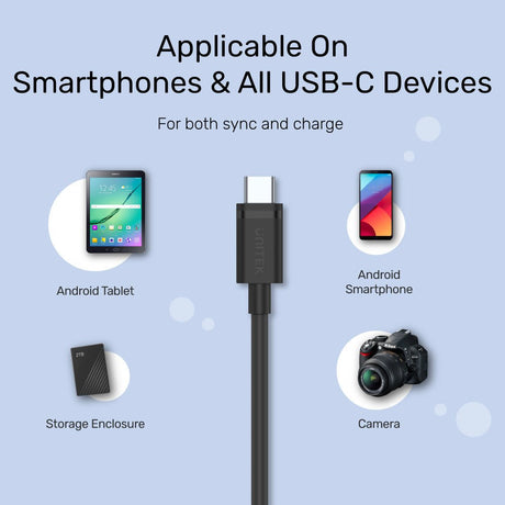 EAN 4894160047724 - UNITEK C14103BK-3M cable USB USB 3.2 Gen 1 (3.1 Gen 1) USB A USB C Negro imagen 5