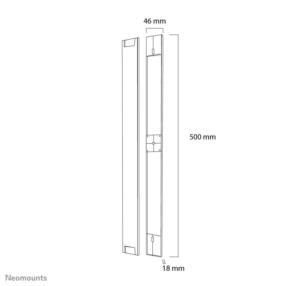 Neomounts By Newmar Kad Plata T=1,8cm B=4,6cm L=50cm
