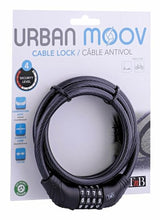 EAN 3303170109892 - T'nB UMCODELOCK candado para bicicleta Negro 1200 mm Cable antirrobo imagen 5
