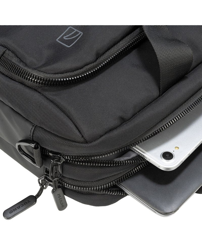 Tucano Player Maletines Para Portátil 39,6 Cm (15.6") Negro