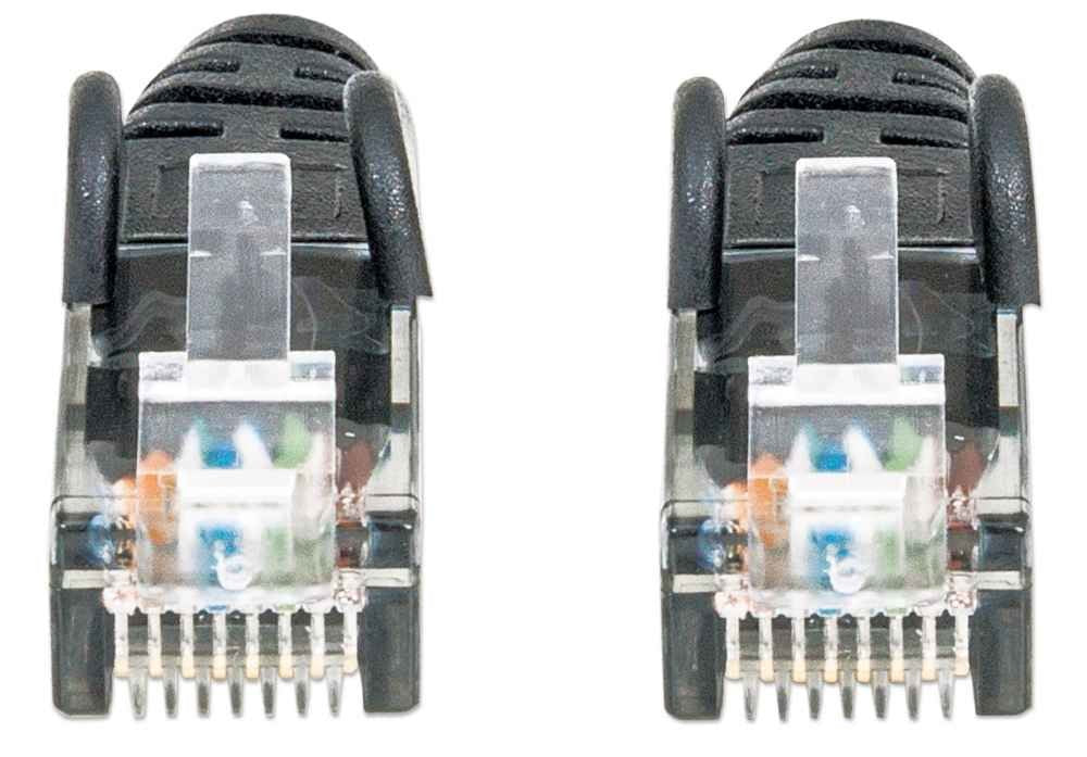 EAN 0766623342032 - Intellinet 342032 cable de red Negro 0,5 m U/UTP (UTP) imagen 4