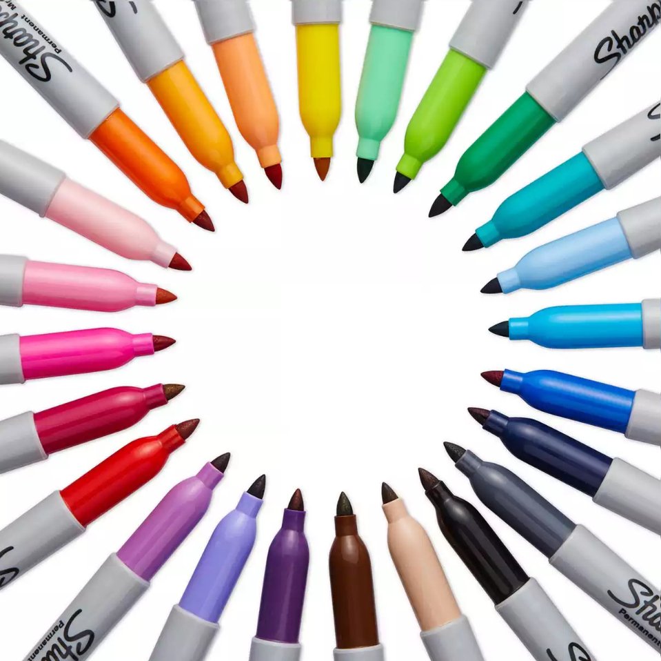 EAN 3501177418324 - Sharpie Fine Point marcador permanente Punta fina Rojo imagen 2