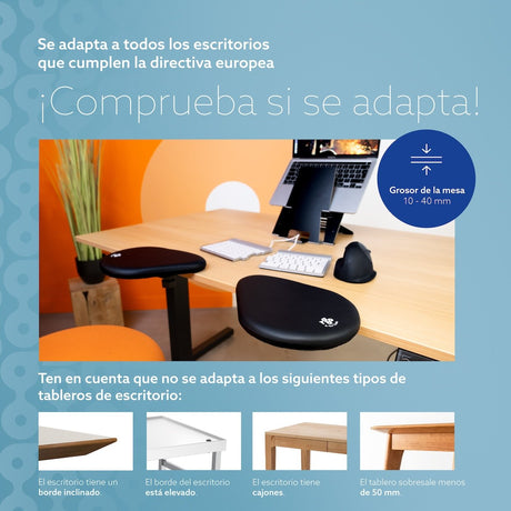 EAN 8719274490845 - R-Go Tools RGOARMSP descansa muñecas Imitación piel, MDF imagen 17