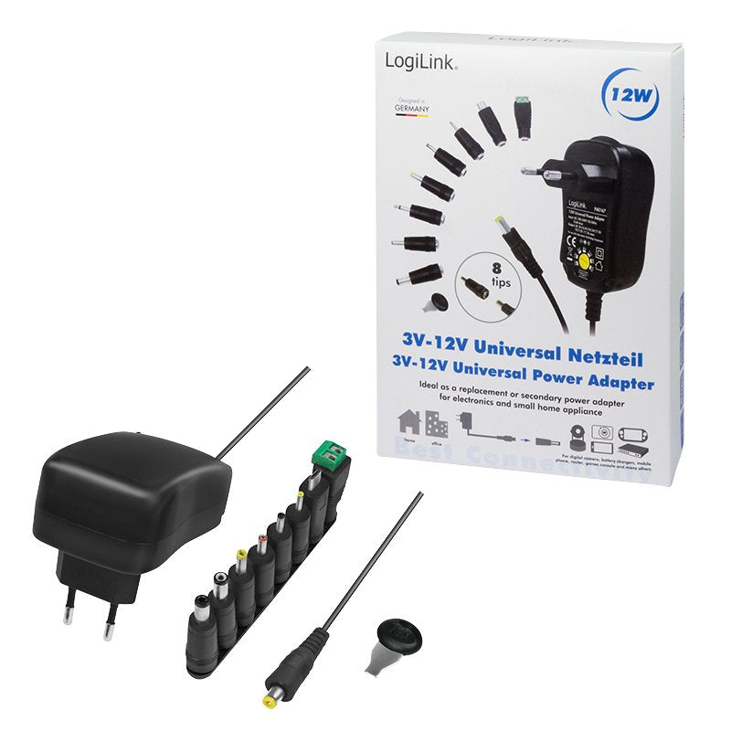 Cargador Logilink Con Puerto Usb, 3-12v, 24w