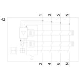 Siemens 5sv33444 Fi-Schalter 5sv3344-4 Typ B 40a 3+N-Polig 30ma 400v 4te