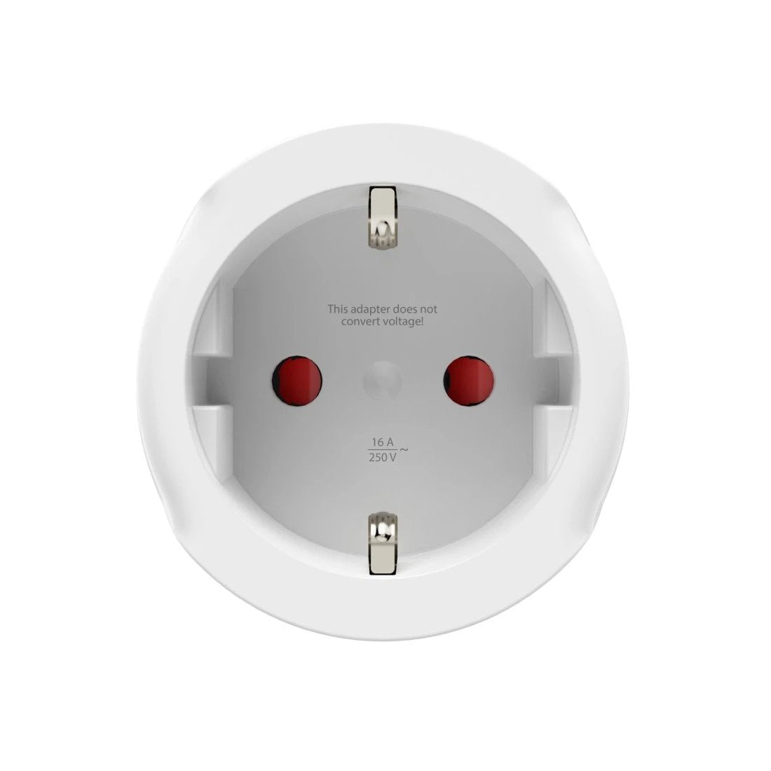 Hama Adaptador De Viaje Toma Tipo G - Potencia Hasta 3250w - Hembra Tipo Schuko - Voltaje 100-250v - Blanco