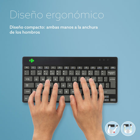 EAN 8719274492351 - R-Go Tools RGOCOPTWLBL teclado Universal Portugués imagen 9