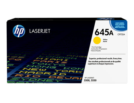 EAN 0088698445426 - HP 645A Yellow Original LaserJet Toner Cartridge cartucho de tóner 1 pieza(s) imagen 1