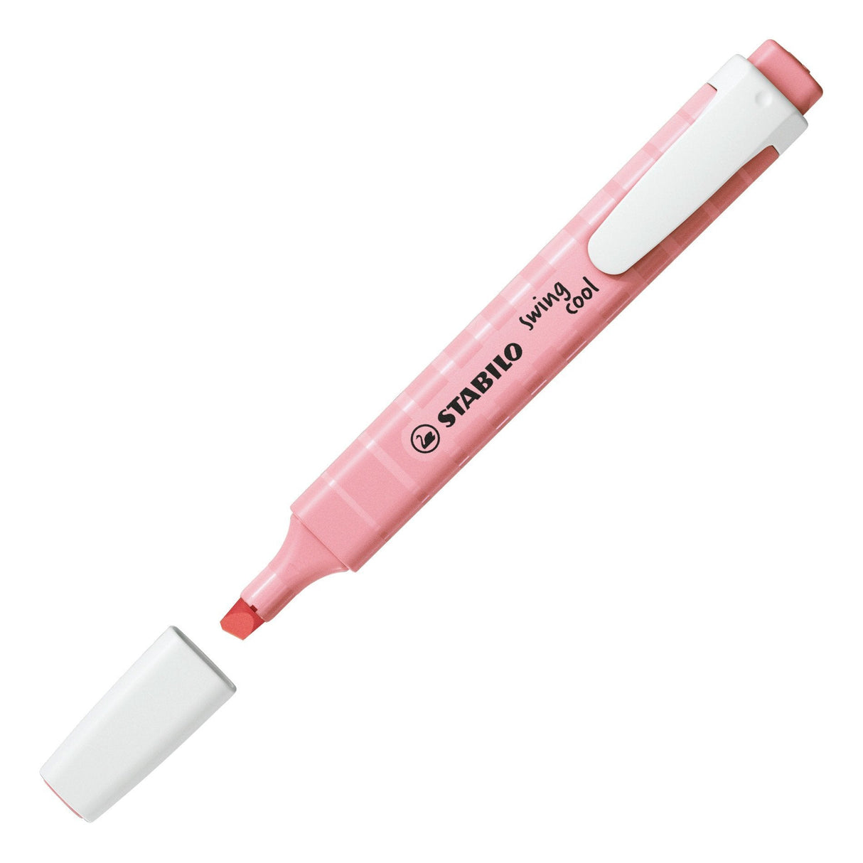 Stabilo Swing Cool Marcador Fluorescente Rosado Pastel -10u-