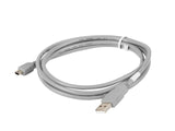 Lanberg Cable Usb Macho A Mini Usb Macho  Ca-Usbk-10cc-0018-S Gris 1.8 Metros