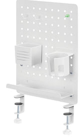 Pegboard, Clamp-On, Office, 420x477mm, Blanco