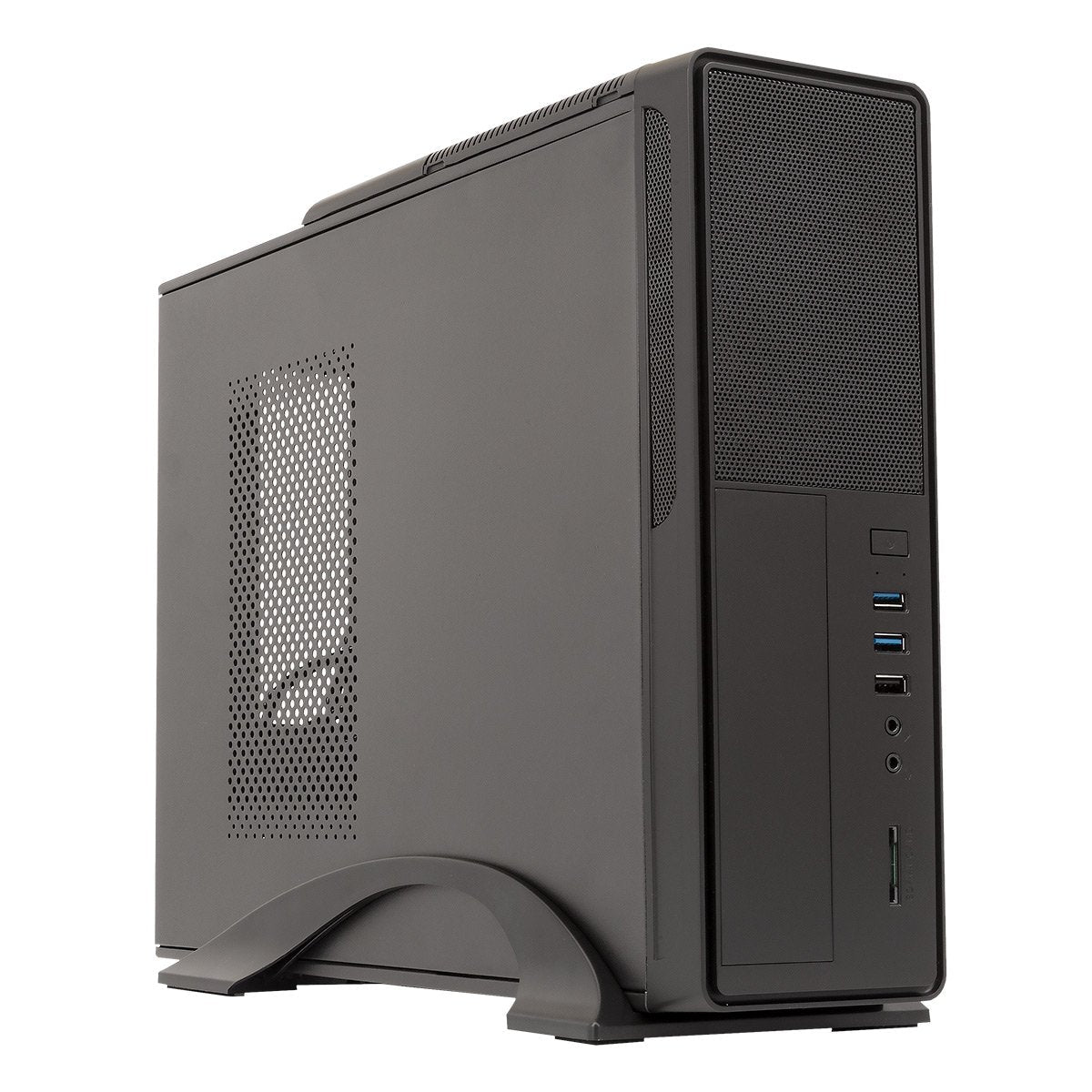 Caja Pc Unykach Matx 2010 Negra, 450w - 2xusb 3.0 + 1xusb 2.0